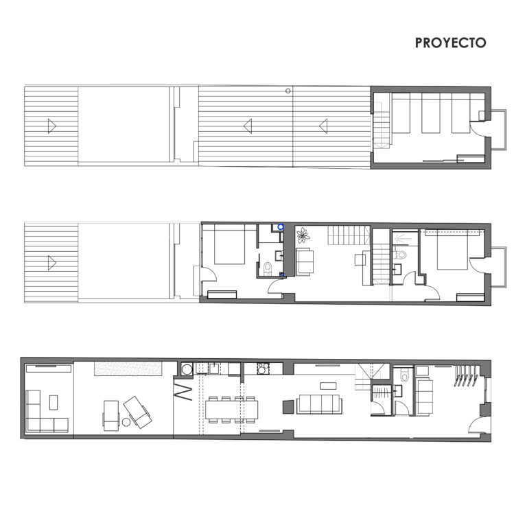 Proyecto reforma integral casa- arquitectura - planos proyecto reforma integral casa centenaria Bañolas Gerona
