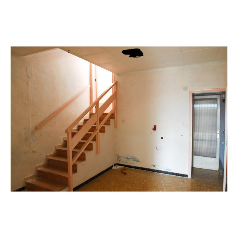 Proyecto reforma integral casa EstudioTinto estado inicial primer piso estudio