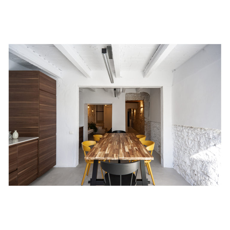 Proyecto reforma integral casa EstudioTInto - Diseño proyectos arquitectura - comedor reforma integral casa centenaria Bañolas Gerona